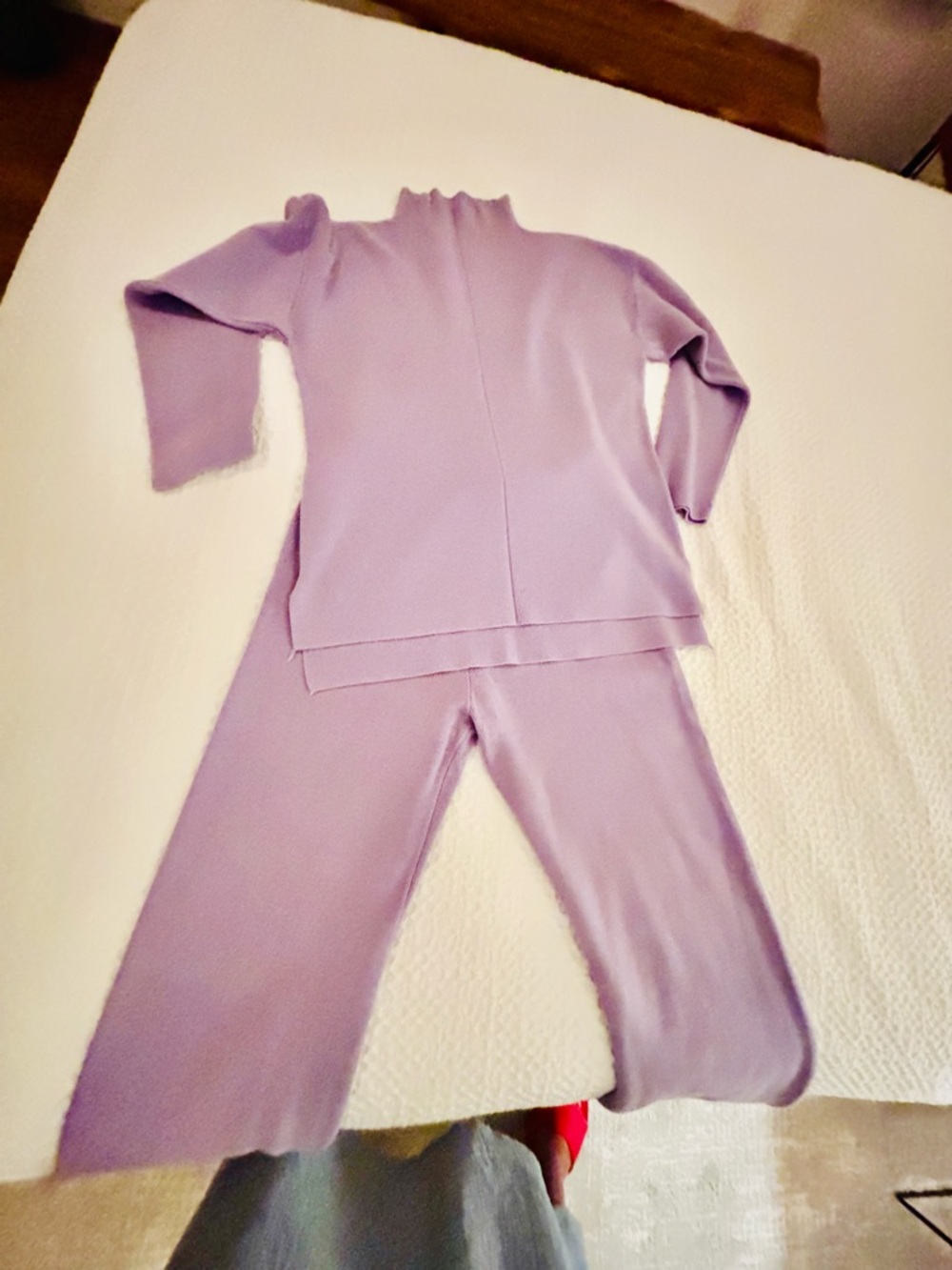 Women's Classy Sweater set in Lavender